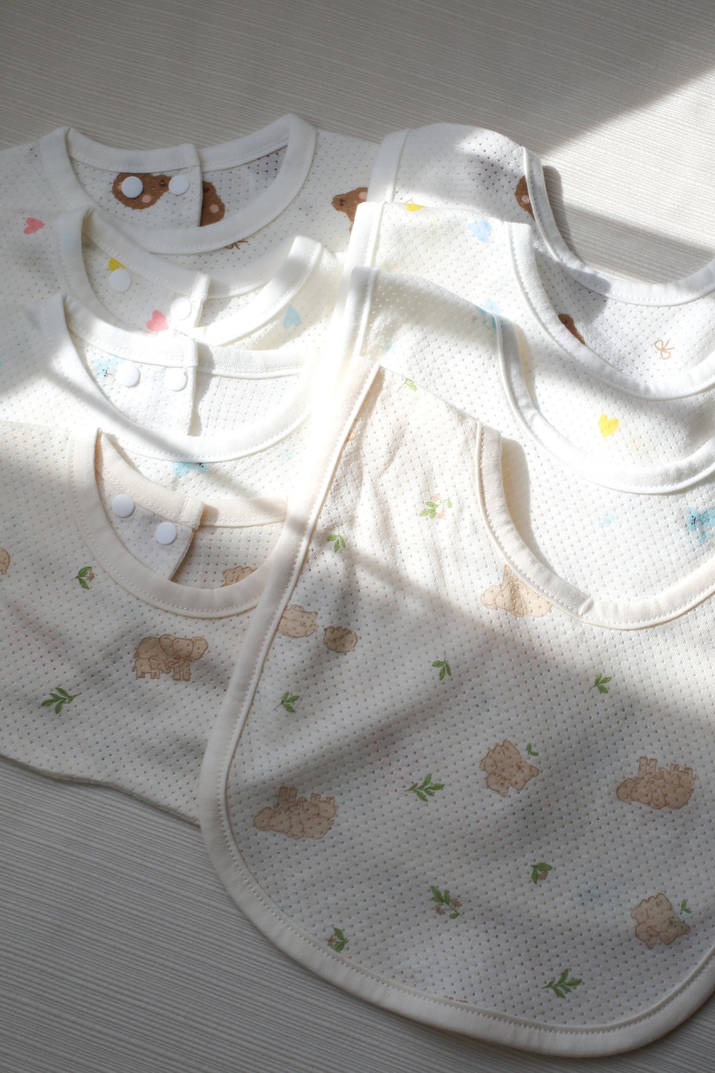 signature bib set (set of 8)