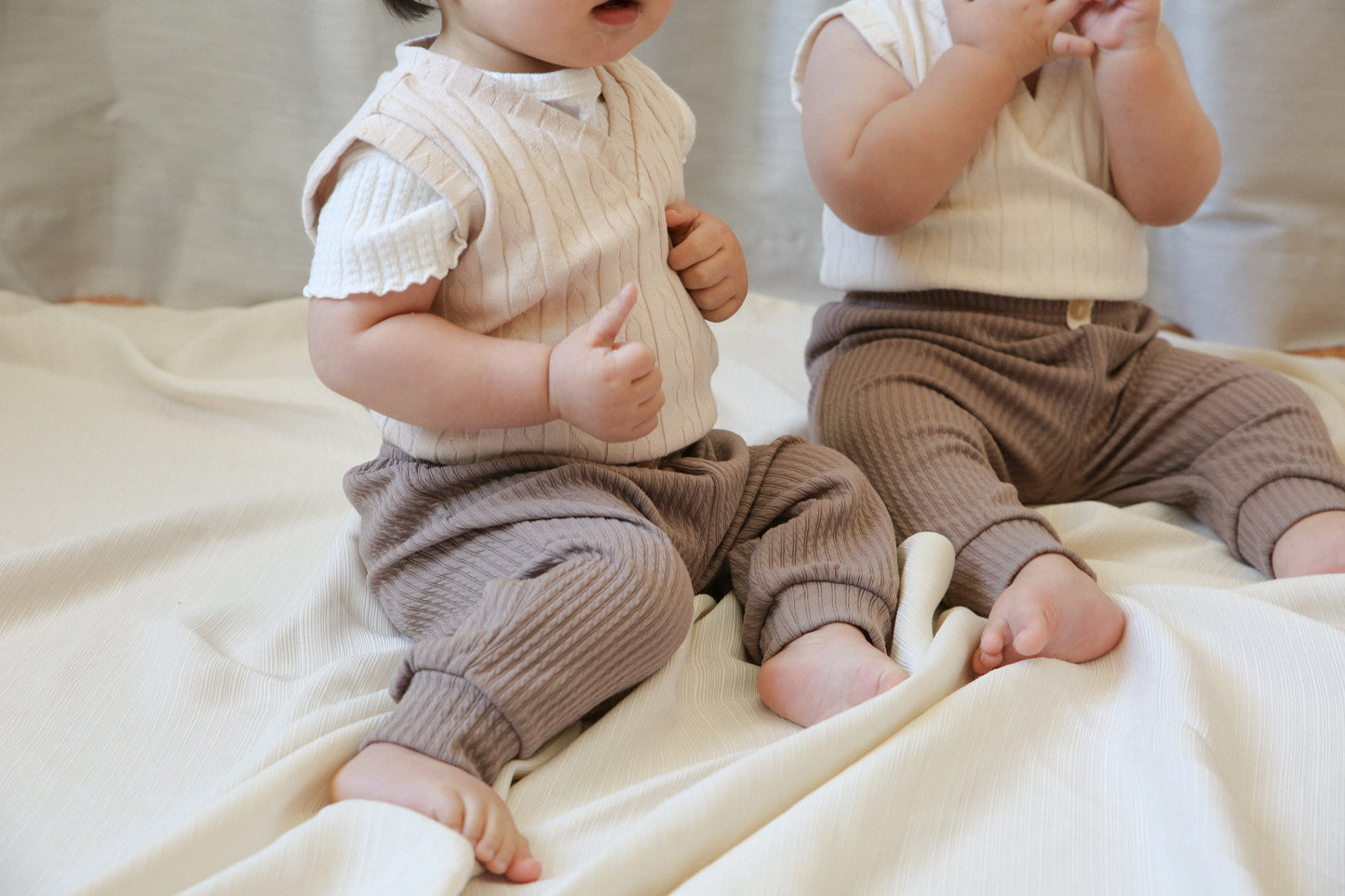 HYOJOON sweater vest onesie