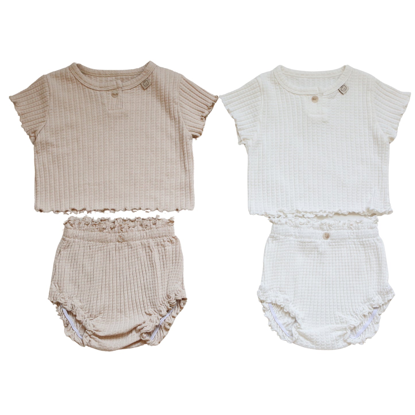 JINYOUNG ribbed set