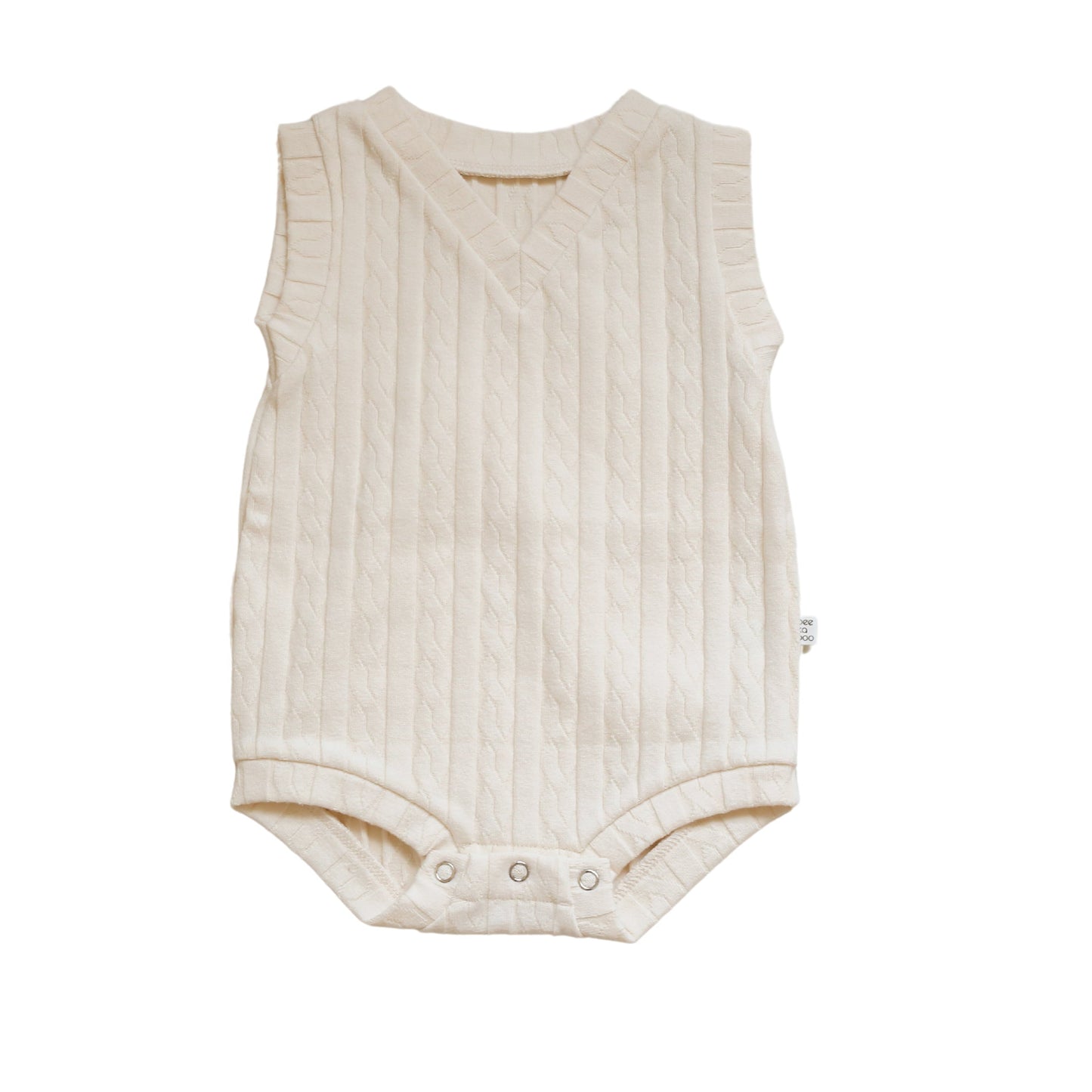 HYOJOON sweater vest onesie