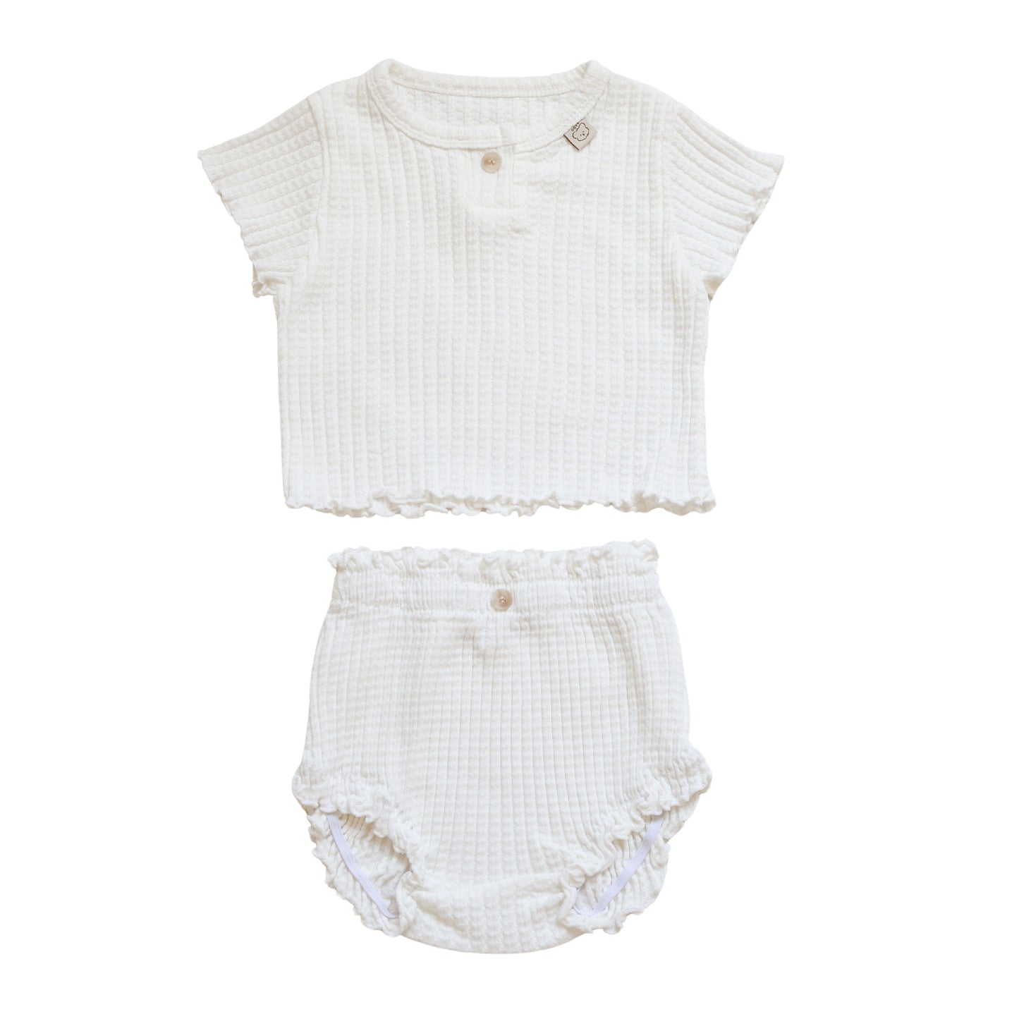 JINYOUNG ribbed set