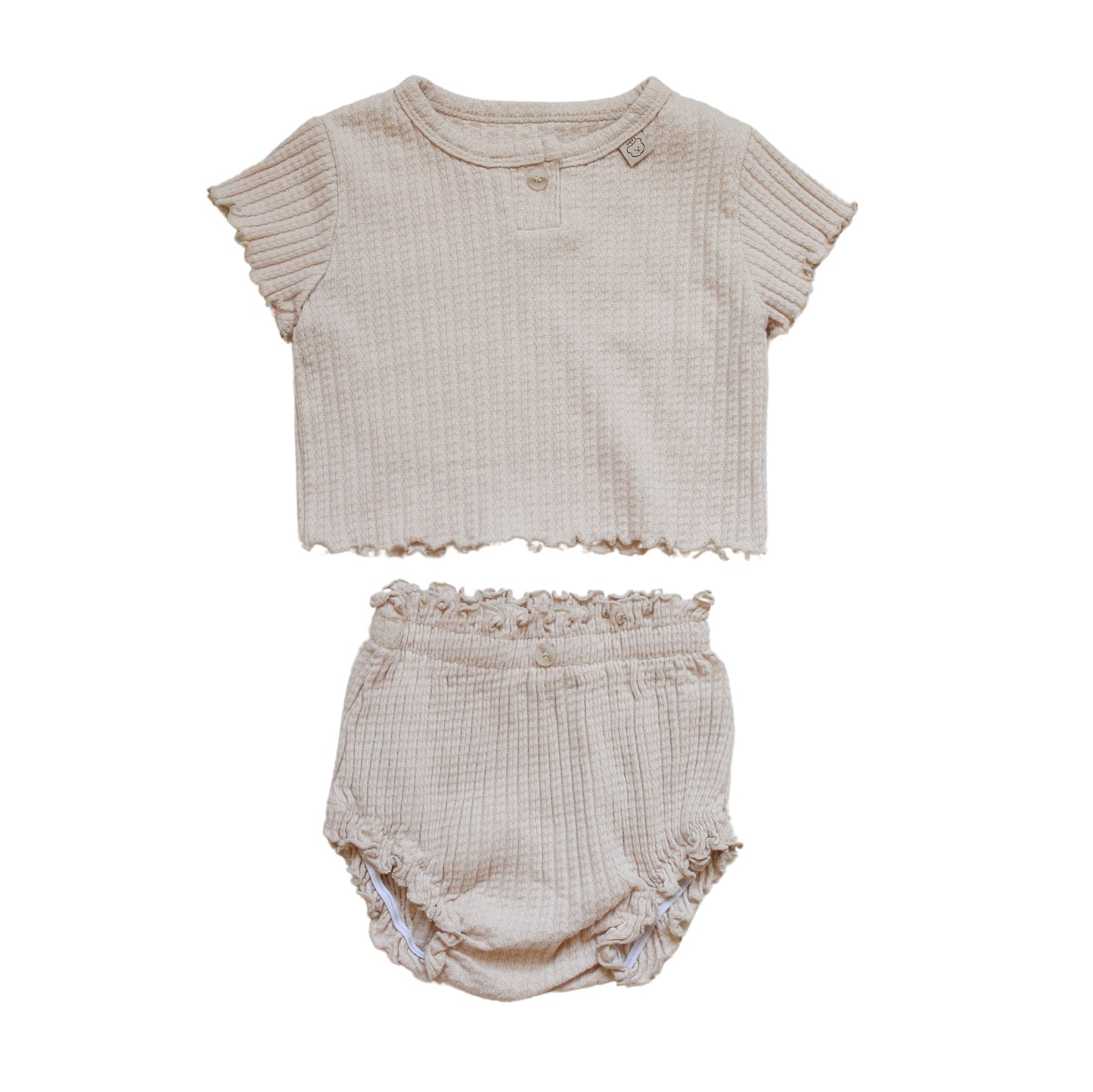 JINYOUNG ribbed set