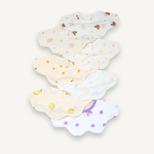 petal bib collection (set of 7)