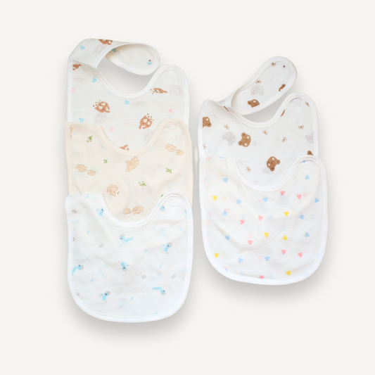 classic bib collection (set of 5)