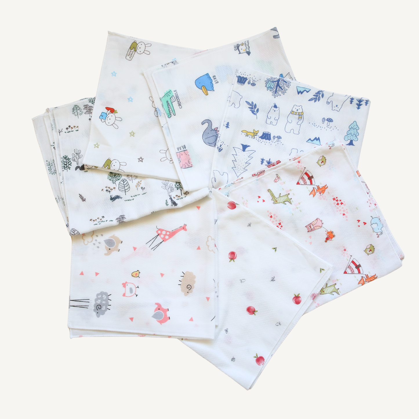 burp cloth (손수건) [set of 10]