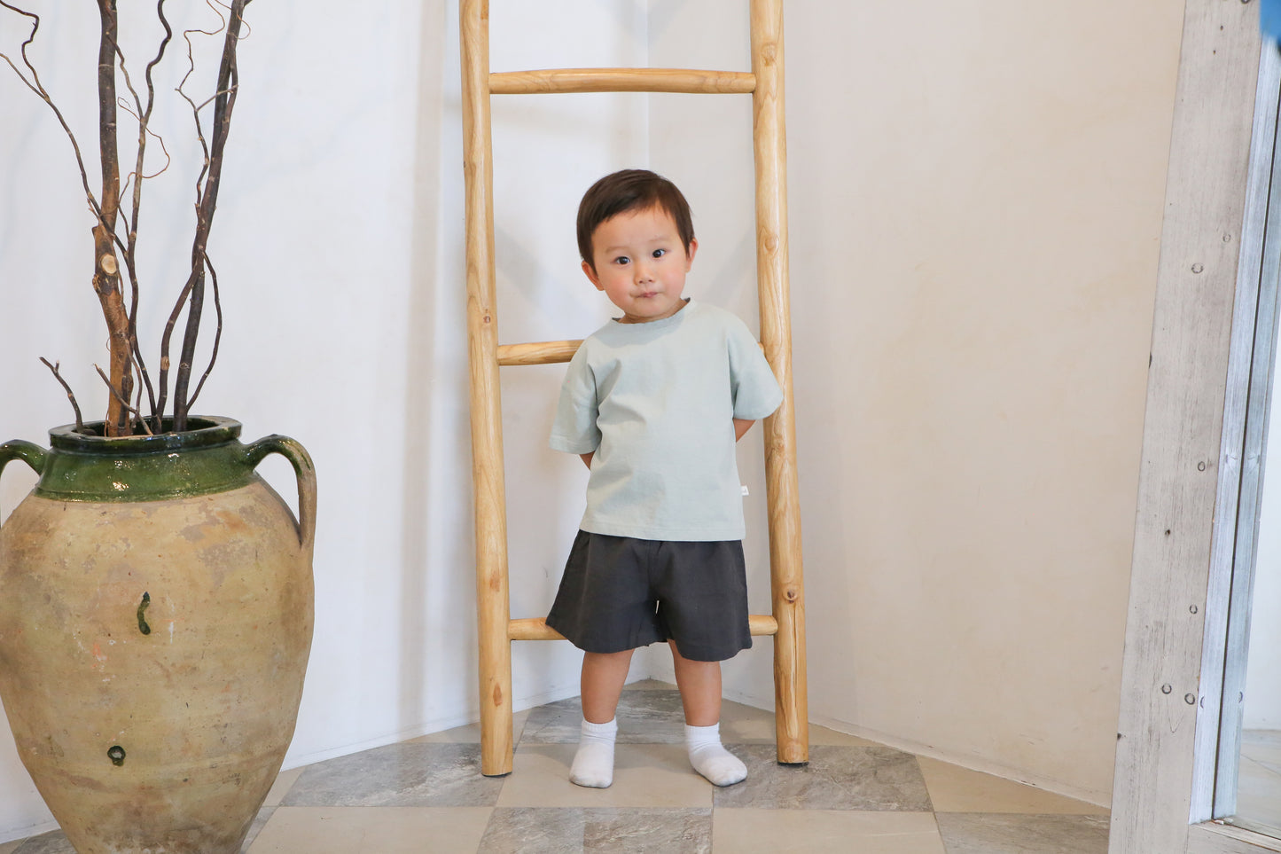 DAWON linen shorts